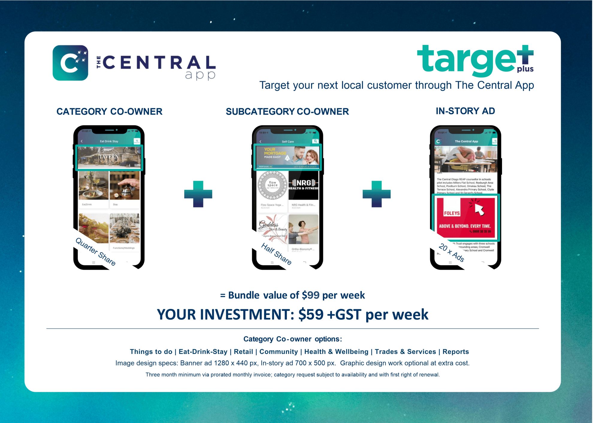 Target Plus on The Central App